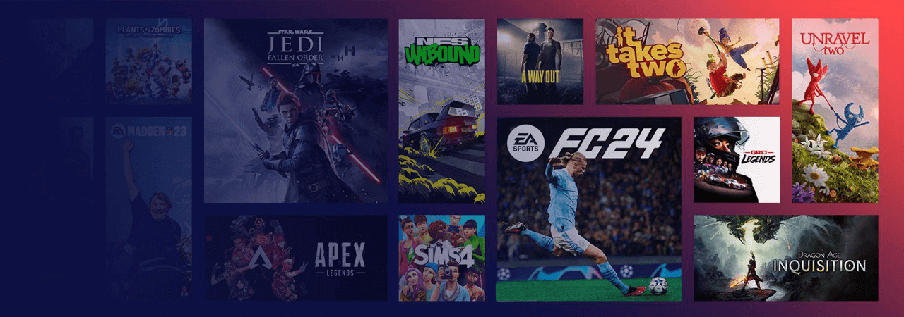 Cartes cadeaux EA en ligne