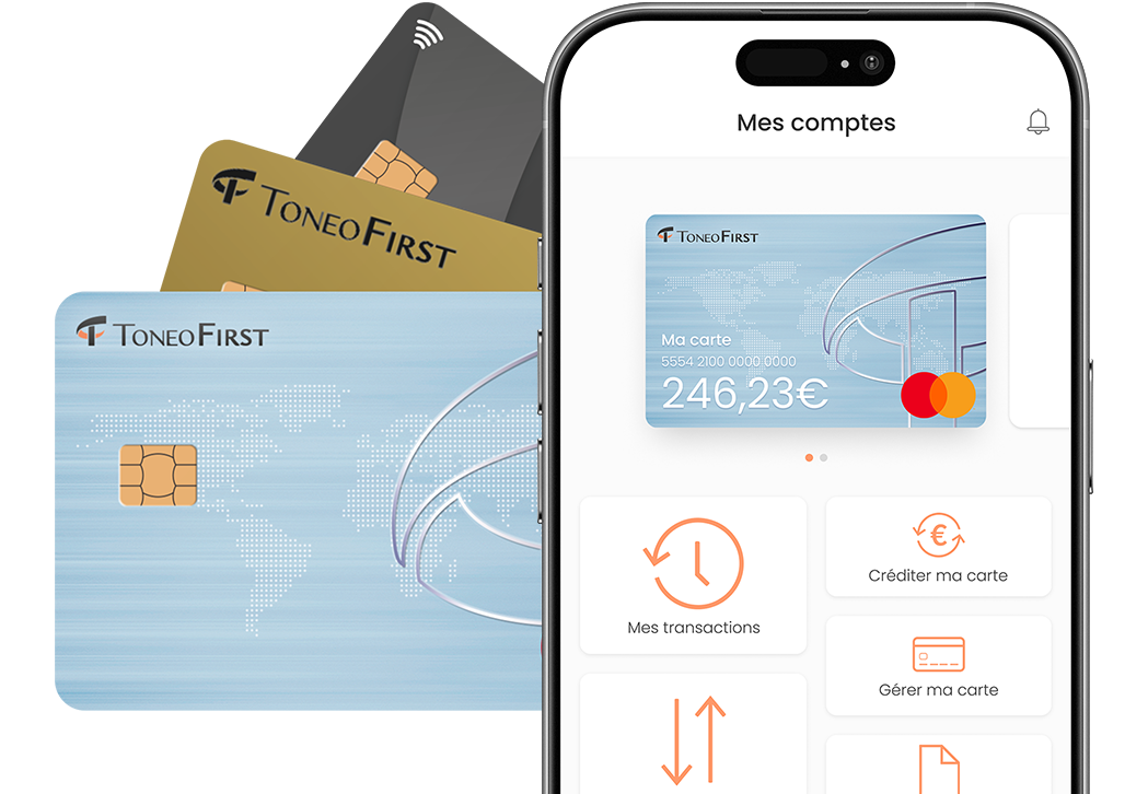 Recharge carte Toneo First en ligne
